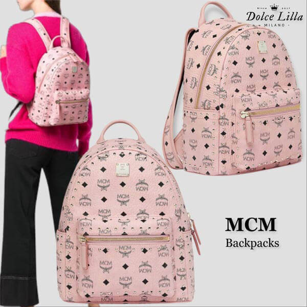 エムシーエム リュック メンズ コピー studded stark backpack MMK6SVE26BK002