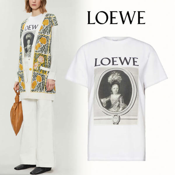 ロエベ Tシャツ コピー 半袖 Tシャツ S6109660PC カットソー S6109660PC
