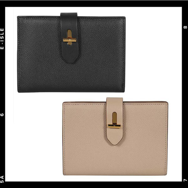 【トムフォード】スーパーコピーロゴ SMALL T TWIST WALLET 折り財布T1F122
