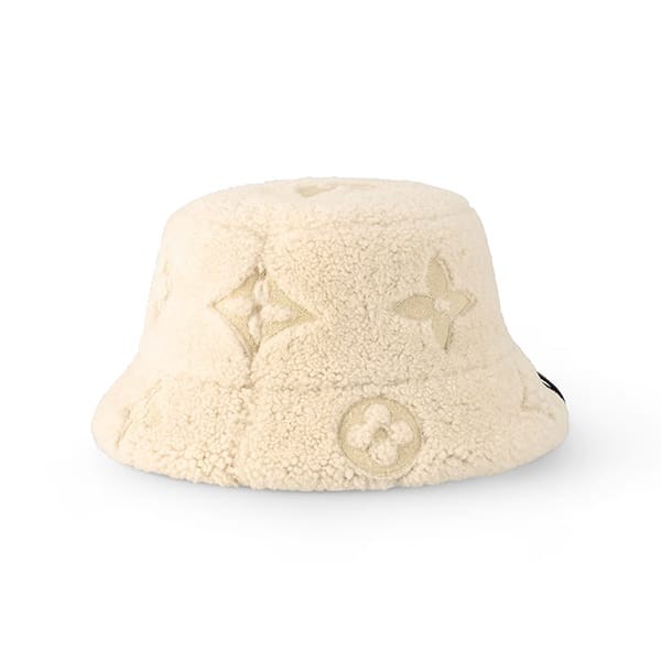 ルイヴィトン LV SKI もこもこ バケットハット 偽物 M7194M