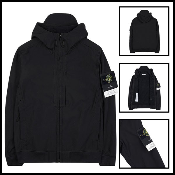 ★送料関税込★ストーンアイランド アイコンパッチ フード ブルゾン 7915Q0122 V0029
