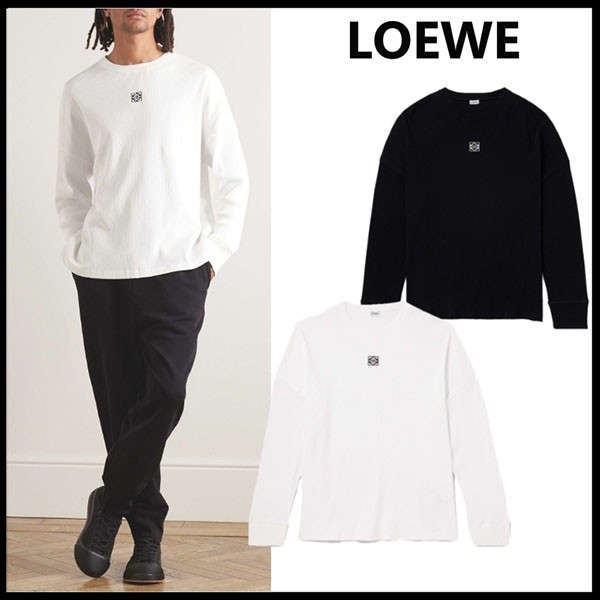 ロエベ オーバーサイズ コピー ロングスリーブ Tシャツ H526Y22XAY
