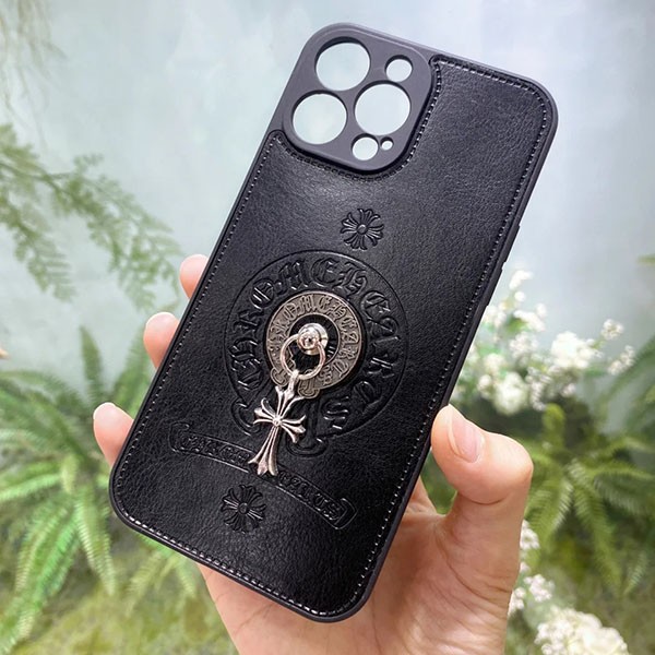 iphone16/16pro ケース コピー クロムハーツ 流行り iphone ケース ブランド メンズ スマホケース 25032403