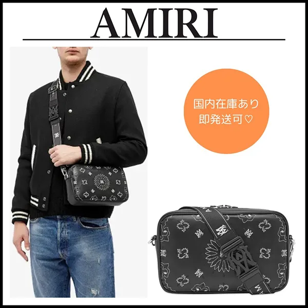超希少!アミリ 並行輸入品 Bandana カメラバッグ ami211511